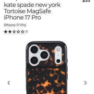 NEW! kate spade New York Tortoise iPhone 17 Pro Case